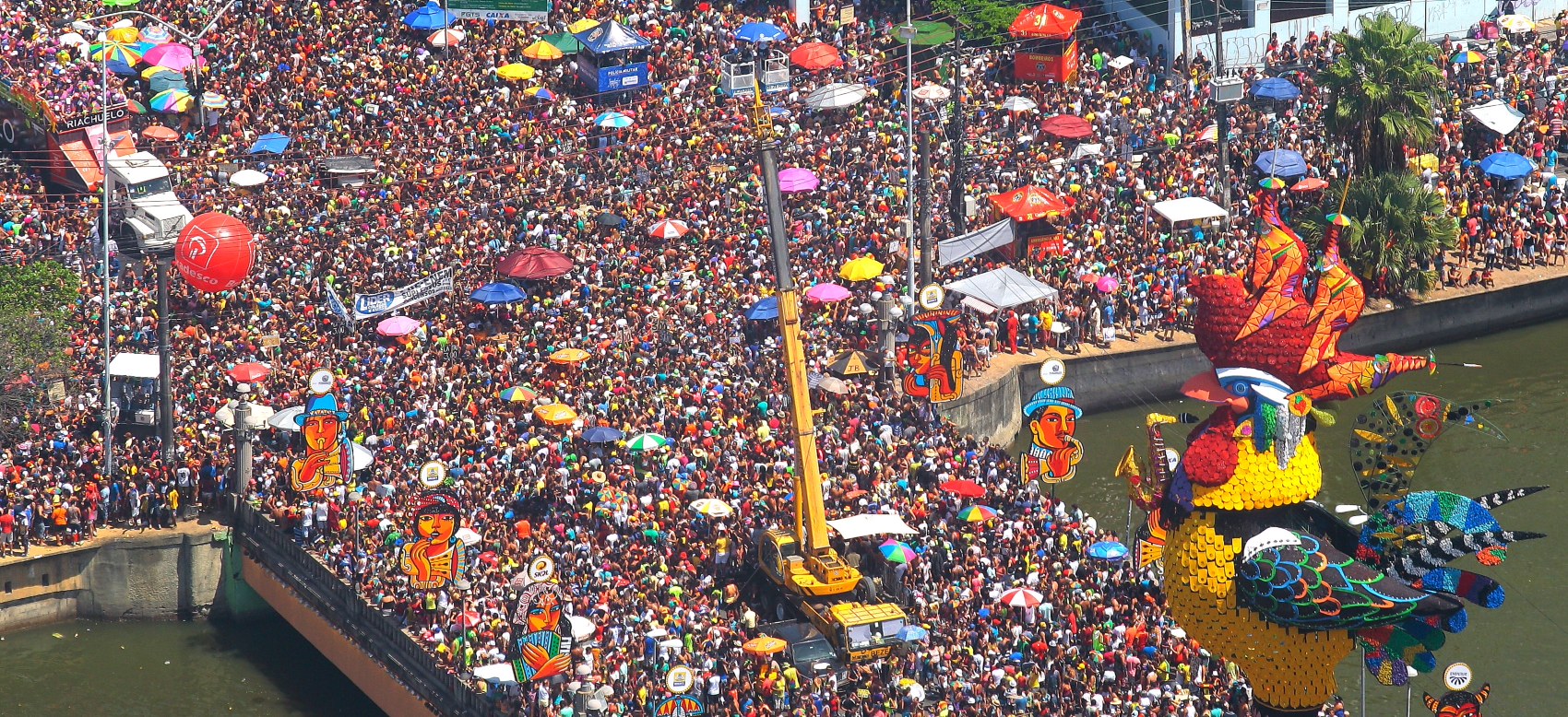 Galo da Madrugada em SP: o maior bloco do mundo participa do Carnaval